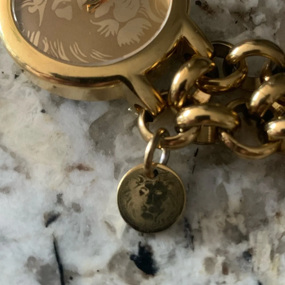 Vintage VERSACE VERSUS Gold Plated Stainless Steel Watch